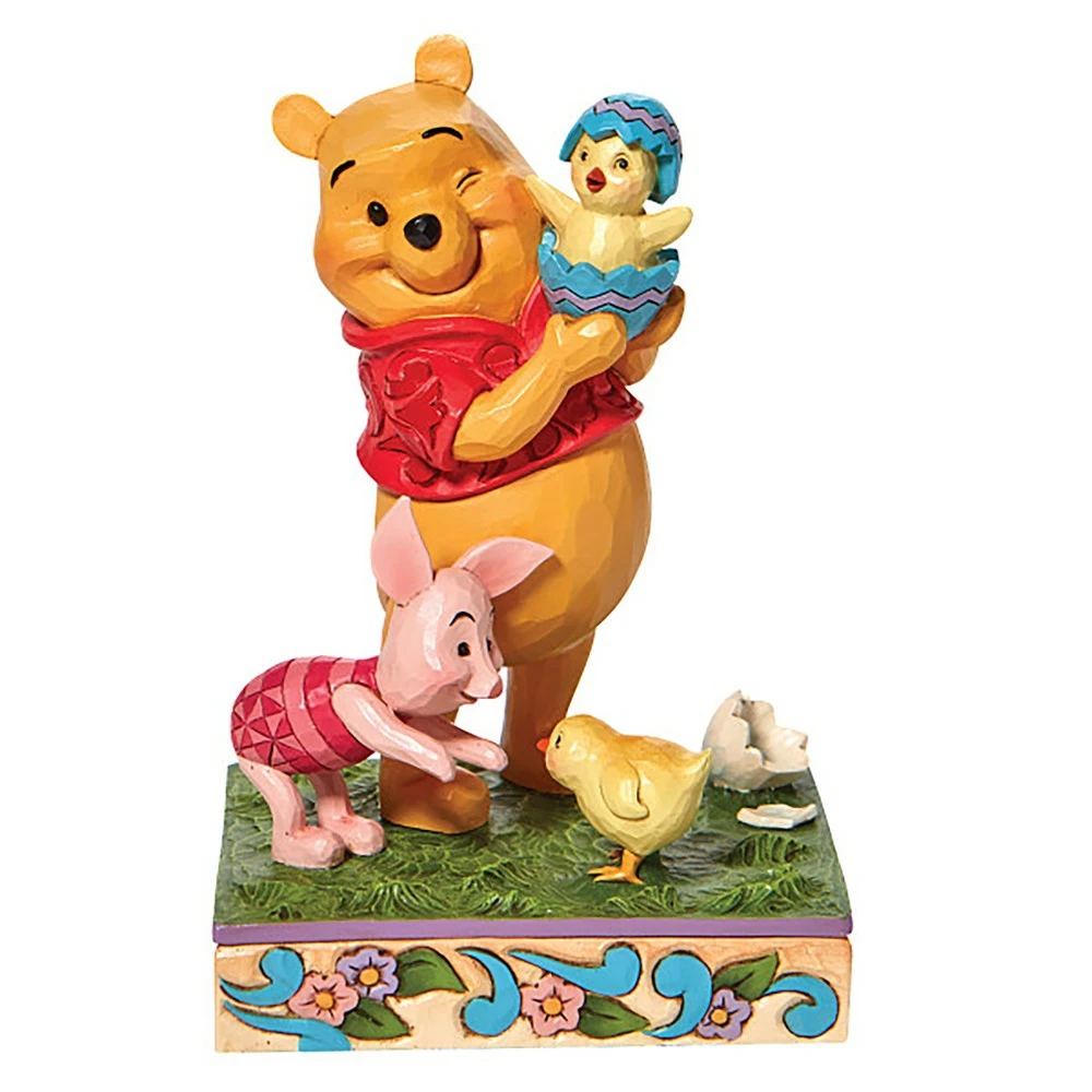 Enesco Figurine Winnie L'Ourson Et Porcinet Pâques Surprise De Printemps 1 Enesco Figurine Winnie L'Ourson Et Porcinet Pâques Surprise De Printemps