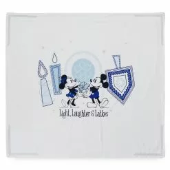 Disney Store Jeté En Polaire Mickey Et Minnie, Hanoucca