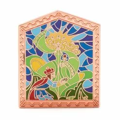 Disney Store Ensemble De Pin's Mystère La Belle Et La Bête Windows Of Love -Disney Store 466042466684 3