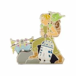 Disney Store Pin's Luke Skywalker Et Ses Amis, Star Wars