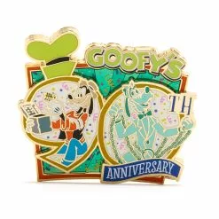 Disney Store Pin's 90e Anniversaire De Dingo, 3 Sur 3