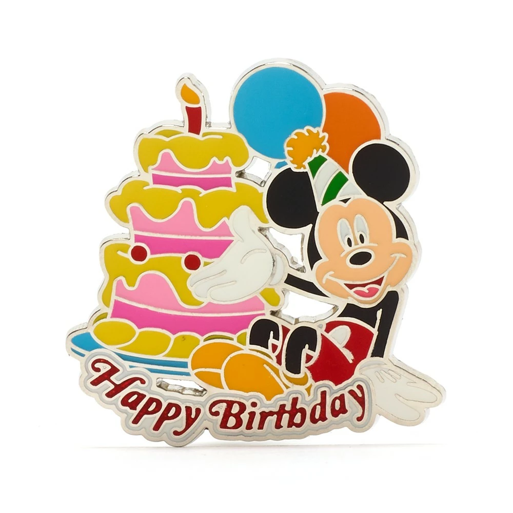 Disney Store Pin's Anniversaire Avec Mickey 1 Disney Store Pin's Anniversaire Avec Mickey