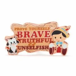 Disney Store Disney One Family Pin's Pinocchio "Devise" En édition Limitée