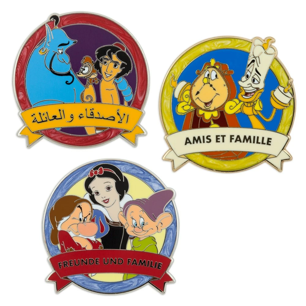 Disney Store Disney One Family Ensemble De Pin's Mystère "Friends And Family" Multilingue 4 Disney Store Disney One Family Ensemble De Pin's Mystère "Friends And Family" Multilingue – Image 4