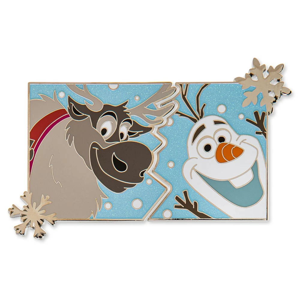 Disney Store Disney One Family Pin's Olaf Et Sven "Amis Pour La Vie", La Reine Des Neiges 2 Disney Store Disney One Family Pin's Olaf Et Sven "Amis Pour La Vie", La Reine Des Neiges – Image 2