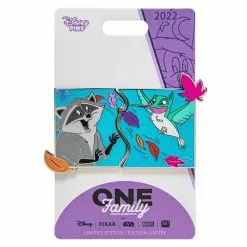 Disney Store Disney One Family Pin's Meeko Et Flit "Amis Pour La Vie", Pocahontas -Disney Store 466043290684 4