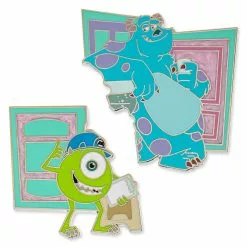 Disney Store Disney One Family Pin's Bob Et Sulli "Amis Pour La Vie", Monstres Et Cie