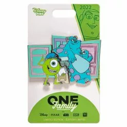 Disney Store Disney One Family Pin's Bob Et Sulli "Amis Pour La Vie", Monstres Et Cie -Disney Store 466043290769 4