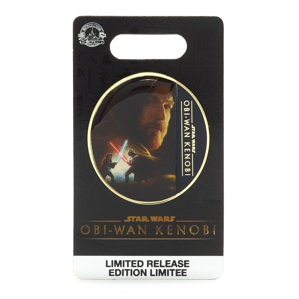 Disney Store Pin's Dark Vador Et Obi-Wan Kenobi En édition Limitée, Star Wars: Obi-Wan Kenobi 2 Disney Store Pin's Dark Vador Et Obi-Wan Kenobi En édition Limitée, Star Wars: Obi-Wan Kenobi – Image 2