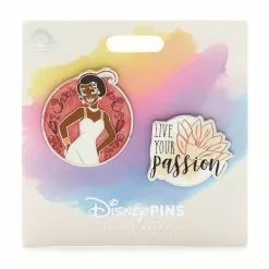 Disney Store Pin's Tiana En édition Limitée, La Princesse Et La Grenouille -Disney Store 466043336726 3