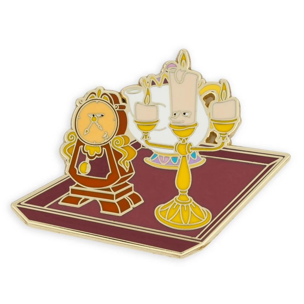 Disney Store Ensemble Pin's Et Cadeau Mystère La Belle Et La Bête En édition Limitée 2 Disney Store Ensemble Pin's Et Cadeau Mystère La Belle Et La Bête En édition Limitée – Image 2