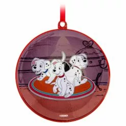 Disney Store Ensemble Décoration à Suspendre, Pin's Et Objet Mystère 101 Dalmatiens