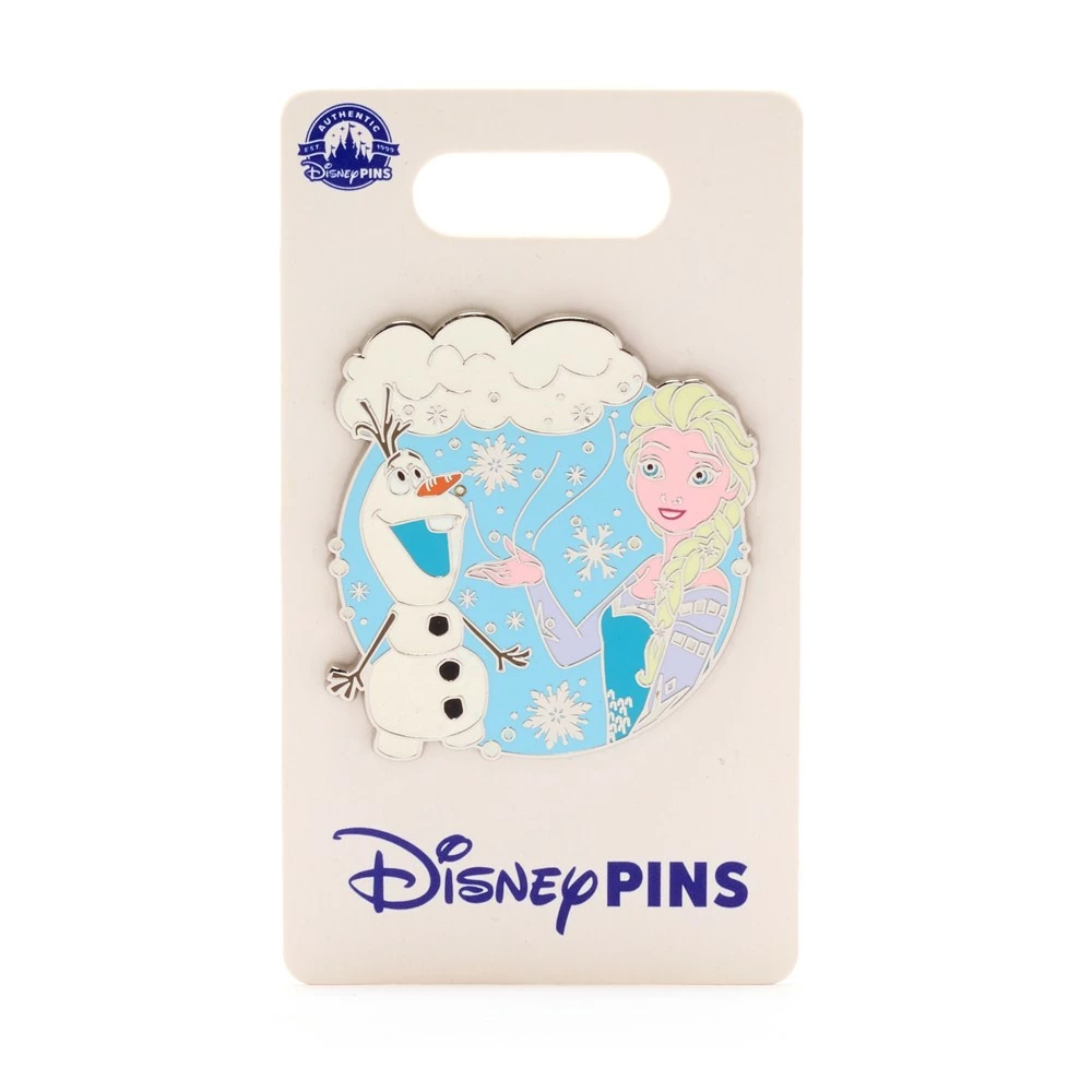 Disney Store Pin's Elsa Et Olaf, La Reine Des Neiges 2 Disney Store Pin's Elsa Et Olaf, La Reine Des Neiges – Image 2