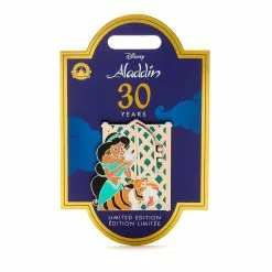 Disney Store Pin's 30e Anniversaire Jasmine Et Rajah En édition Limitée -Disney Store 466043438796 3