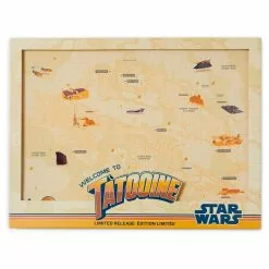 Disney Store Ensemble Carte Et Pin's Star Wars Planets Tatooine En édition Limitée -Disney Store 466043530766 2