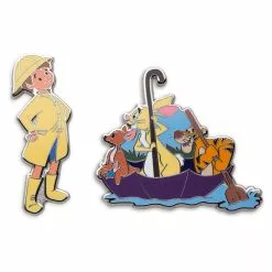 Disney Store Ensemble De Pin's Jean-Christophe Et Ses Amis