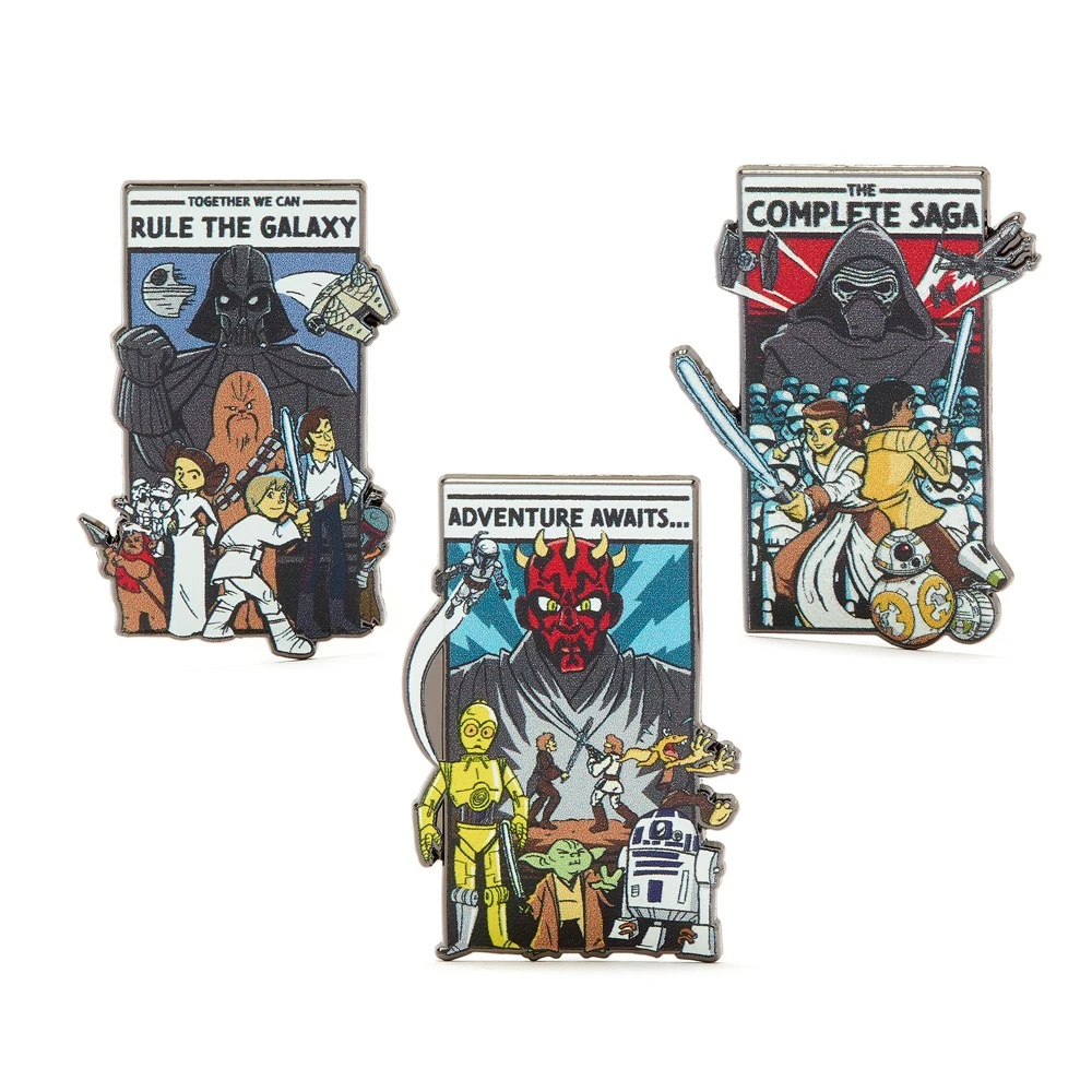 Disney Store Ensemble De Pin's Star Wars 1 Disney Store Ensemble De Pin's Star Wars