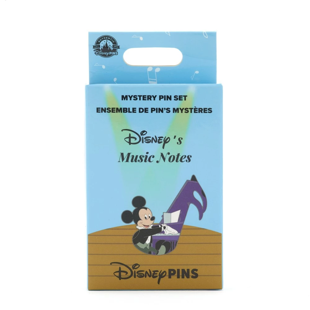Disney Store Ensemble De Pin's Mystère Notes De Musique 2 Disney Store Ensemble De Pin's Mystère Notes De Musique – Image 2